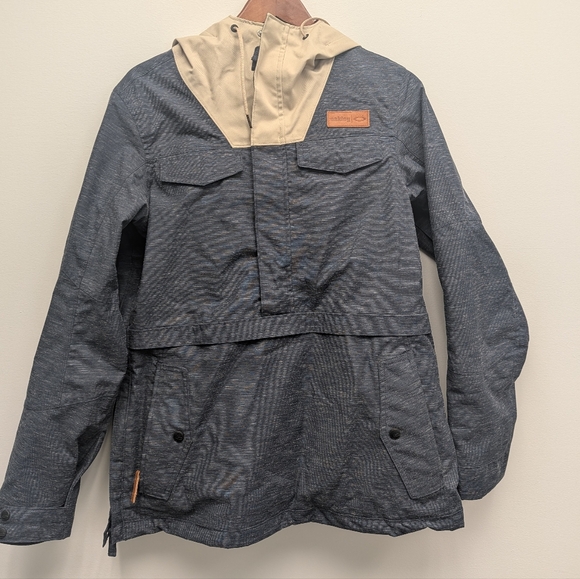 Oakley Blue and Tan Jacket - Picture 1 of 6